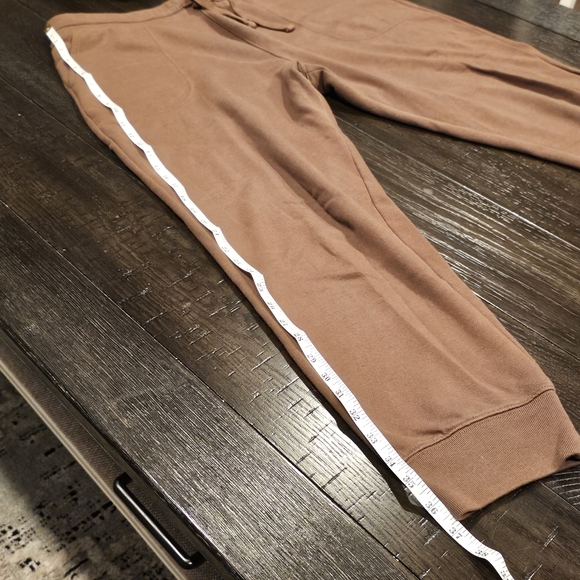 Gap Women's Brown Sweatpants | Joggers |Cuffed Ankle | Soft | Large - Picture 10 of 12